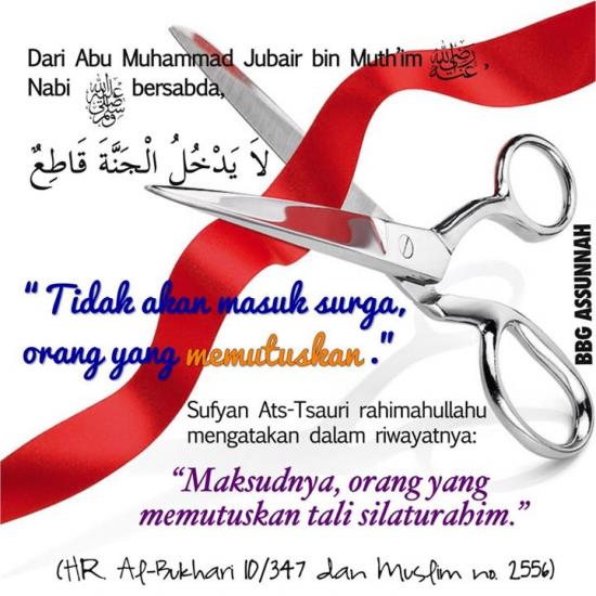 Bahaya Memutus Silaturrahmi